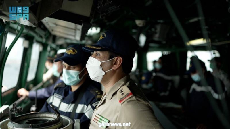 انطلاق مناورات التمرين البحري الثنائي المختلط نسيم البحر 13 بين القوات البحرية السعودية والباكستانية في باكستان