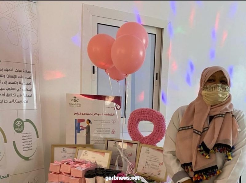 اليوم العالمي لسرطان الثدي بمكتب حي الحمدانية النسائي