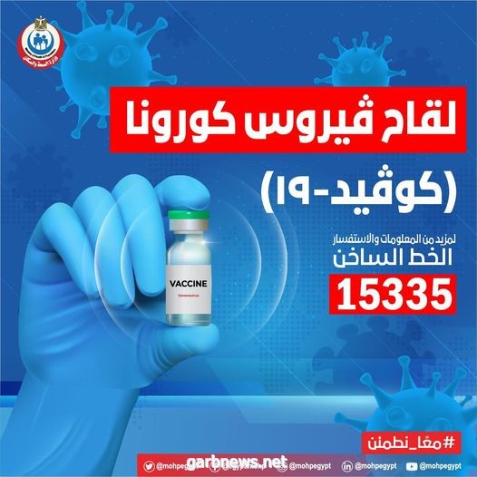 مصر.. البدء خلال أيام في إعطاء جرعة ثالثة معززة من اللقاحات المضادة لفيروس كورونا.