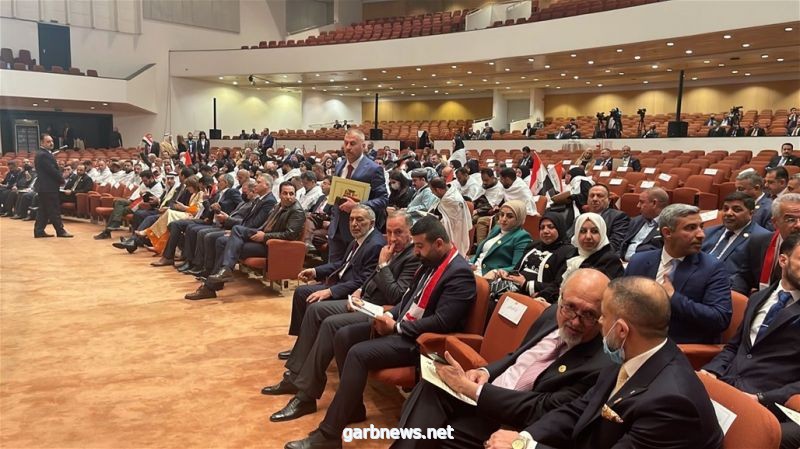 بدء مراسم الجلسة الافتتاحية لمجلس النواب العراقي