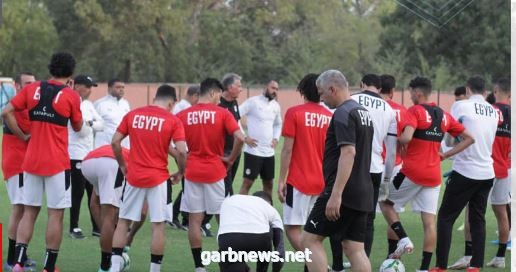 المنتخب المصري يواصل استعداداته للقاء غينيا بيساو