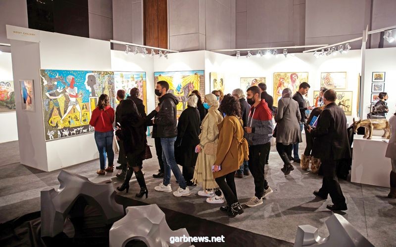 معرض #مصر الدولي للفنون ينطلق بنسخته الثالثة 4 فبراير