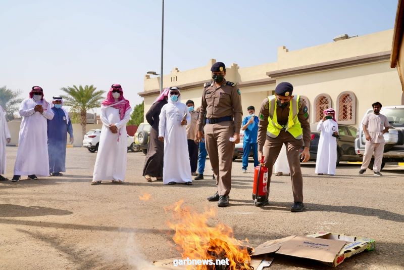 بلدية محافظة صبيا تُفعل اليوم العالمي للدفاع المدني تحت شعار "سلامة الإنسان بناء ونماء"