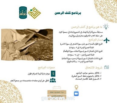 "في كنف الرحمن" برنامج تنظمه جمعية كيان لأبنائها الأيتام بالتعاون مع جمعية تعلم