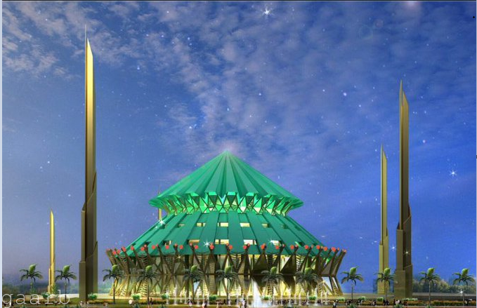 سفير المملكة لدى المالديف يكشف عن صورة لتصميم مسجد الملك سلمان