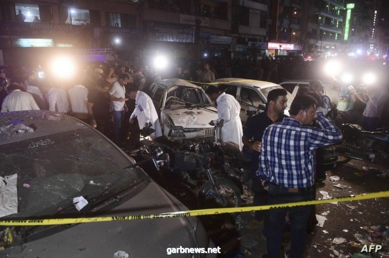 مقتل وإصابة 15 شخصا جراء انفجار في مدينة كراتشي الباكستانية