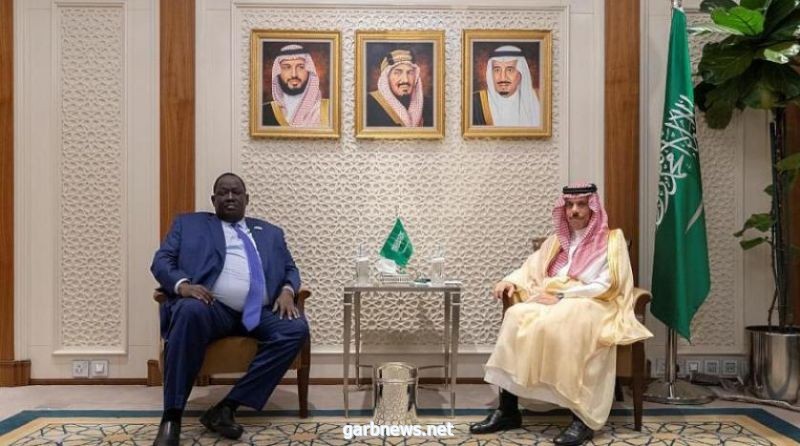 وزير الخارجية السعودي يبحث مع مستشار رئيس جنوب السودان العلاقات الثنائية