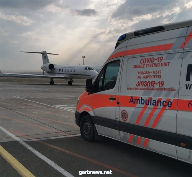 نقل مواطنة بطائرة إخلاء طبي من جورجيا لاستكمال علاجها في المملكة