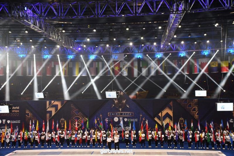 افتتاح بطولة العالم للسلاح التي تستضيفها مصر