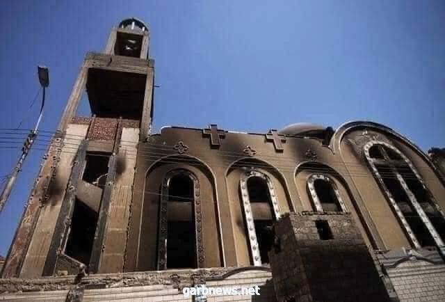 المركز العربي الأوروبي يعزي الحكومة المصرية في ضحايا حريق كنيسة أبوسيفين