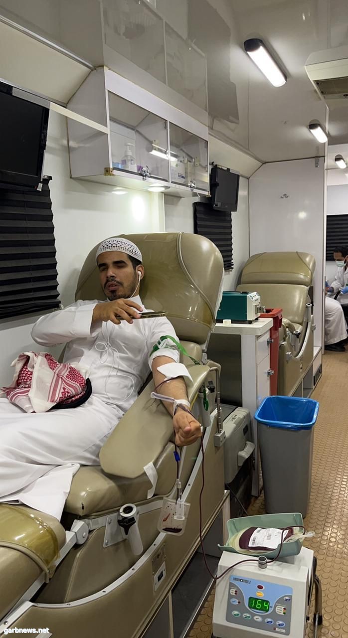 ٤٠ كفيف يتبرعون بالدم في مبادرة دمك حياتي: