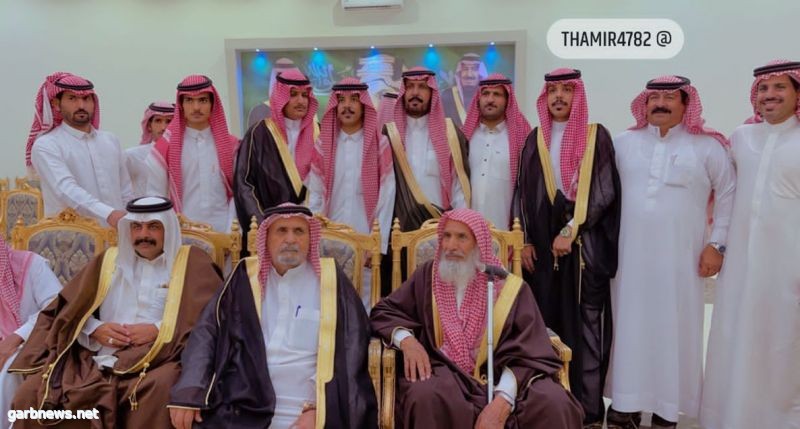 الأستاذ  فليح خلف النعيم يحتفل بزواج أبنائه في القصر الذهبي بمحافظة طبرجل