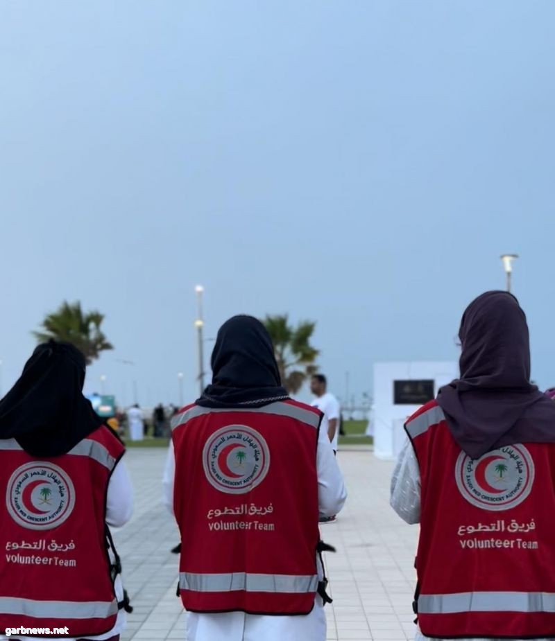 (3700) ساعة عمل تطوعية نفذها الهلال الأحمر بالشرقية خلال شهر أكتوبر 2022م