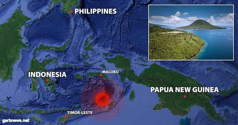 زلزال بقوة 7.6 درجة يضرب شرق إندونيسيا