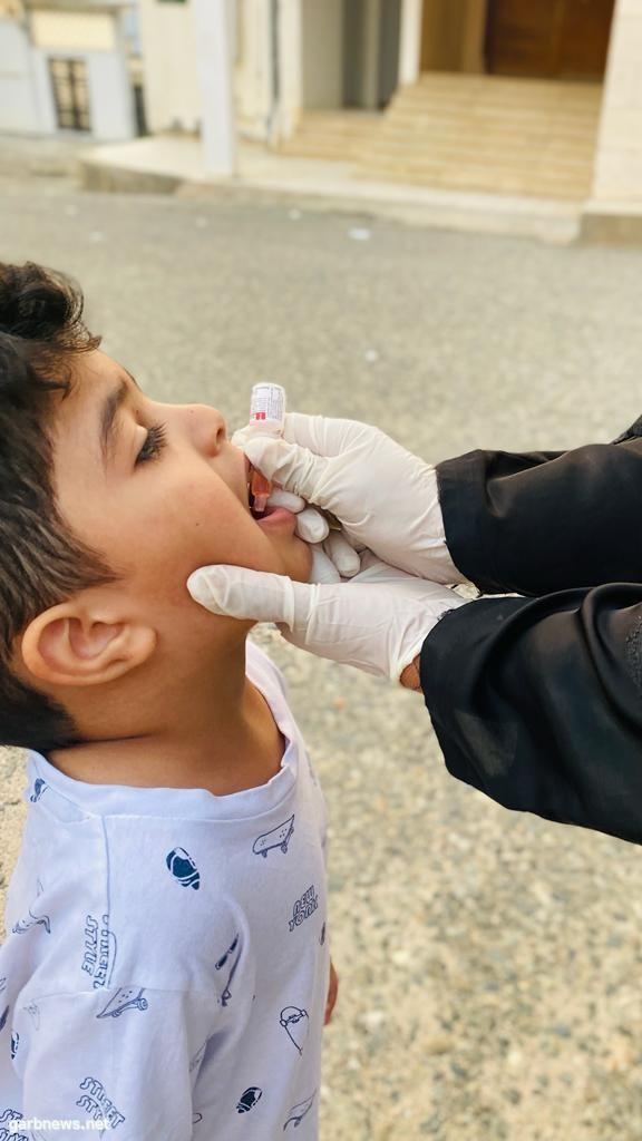 مستشفى أضم العام يطلق حملة شلل الأطفال