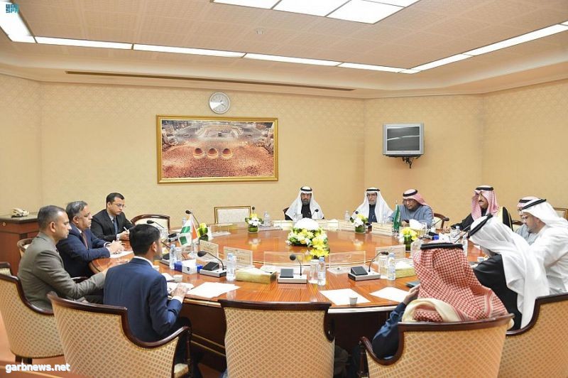 لجنة الصداقة البرلمانية السعودية الهندية في مجلس الشورى تجتمع مع سفير الهند لدى المملكة