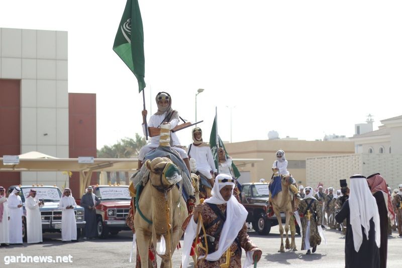 بمشاركة طلاب وطالبات المدارس : تعليم الشرقية يحتفي بيوم التأسيس. 