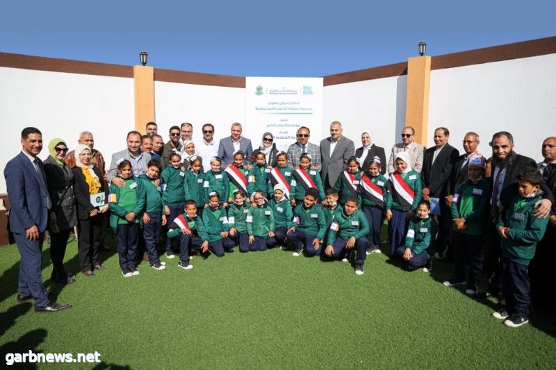 افتتاح عدد من المشروعات الخدمية والتعليمية بقرية منشأة الذهب القبلية بمحافظة المنيا