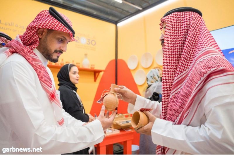 “بوابة هاوي” تدعم الهوايات الثقافية في مهرجان الأسبوع السعودي الدولي للحرف اليدوية