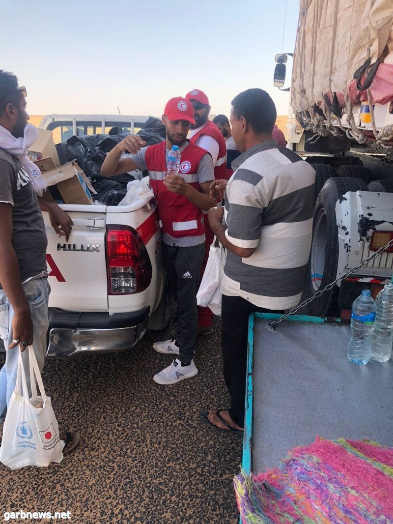 شاحنات عالقة على الحدود البرية بين مصر والسودان