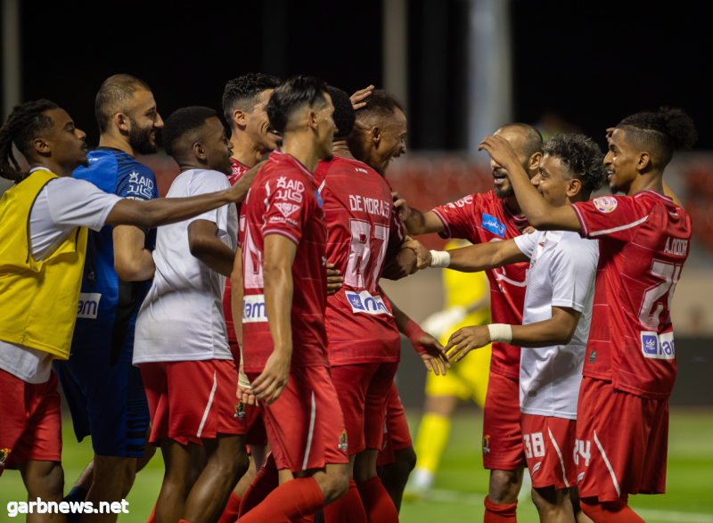 الوحدة يهزم الطائي بثلاثية في الدوري السعودي