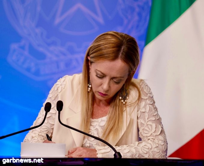 رئيسة وزراء إيطاليا تنفصل عن شريكها للتمييز ضد المرأة