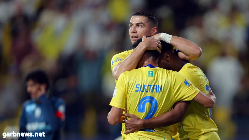 رونالدو يقود النصر للفوز على الأخدود في الدوري السعودي