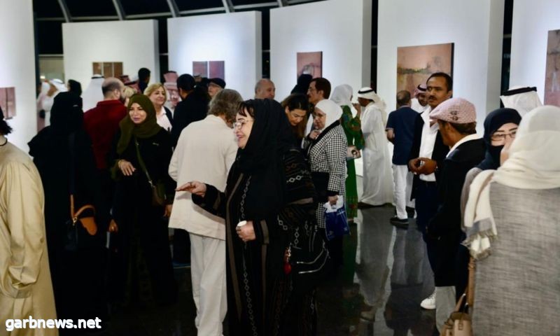 افتتاح معرض الفنان الخبتي "رتق" بداما ارت