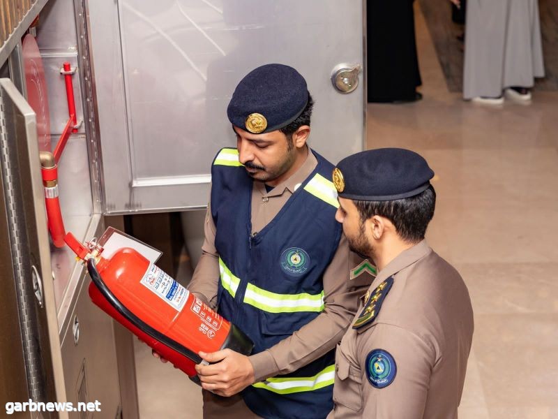 الدفاع المدني بمنطقة المدينة المنورة يكثف أعمال الكشف الوقائي خلال شهر رمضان ..