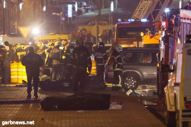 ارتفاع حصيلة ضحايا هجوم موسكو إلى 62 قتيلاً