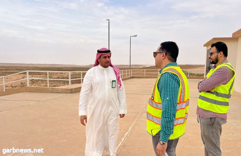 مدير عام البيئة بالحدود الشمالية يتفقد عدد من سدود المنطقة استعدادًا للحالة المطرية .