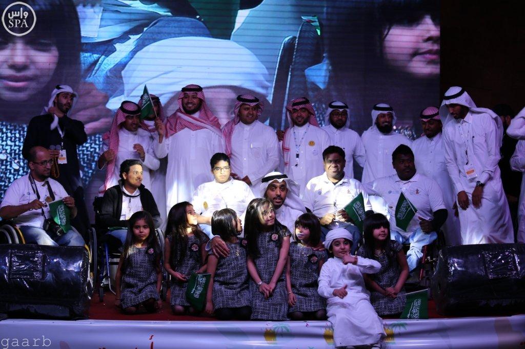 جمعية الأطفال المعوقين تنظم مهرجان إنشادي بالدرعية