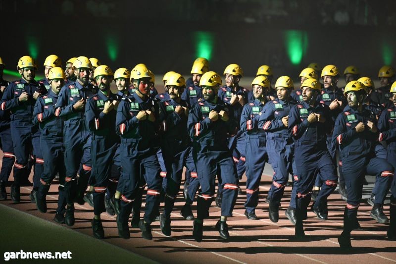 الدفاع المدني يشارك في فعالية وزارة الداخلية (عز الوطن3) احتفاءً باليوم الوطني الـ (94) للمملكة