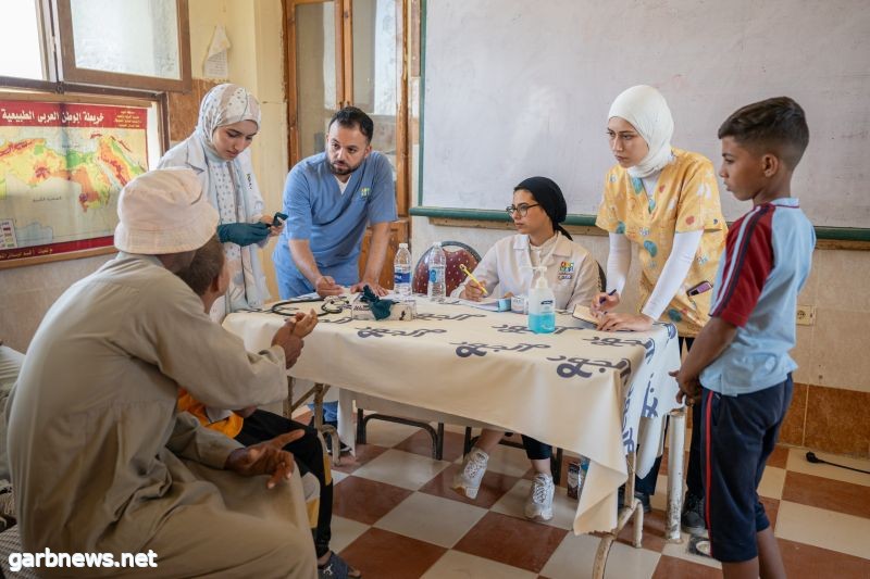 مؤسسة الجود الخيرية بالتعاون مع مستشفى الناس تنظم قافلة طبية في الفيوم