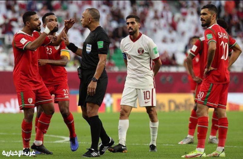 عُمان يتغلب على قطر بثنائية عصام الصبحي