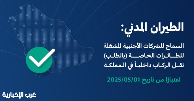 السماح لشركات الطيران الأجنبية بنقل الركاب داخلياً في السعودية