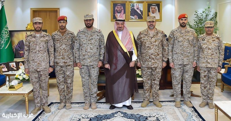 أمير نجران يستقبل قائد مجموعة الدفاع الجوي الرابعة بالمنطقة الجنوبية. أمير نجران يستقبل قائد مجموعة الدفاع الجوي الرابعة بالمنطقة الجنوبية.