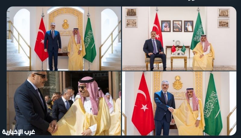 وزير الخارجية ونظيره التركي يترأسان الاجتماع الثاني للمجلس التنسيقي بين البلدين وزير الخارجية ونظيره التركي يترأسان الاجتماع الثاني للمجلس التنسيقي بين البلدين
