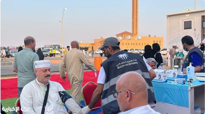 مدينة الحجاج بالجوف توفر رعاية صحية متنقلة لضيوف الرحمن عبر عيادات متخصصة مدينة الحجاج بالجوف توفر رعاية صحية متنقلة لضيوف الرحمن عبر عيادات متخصصة