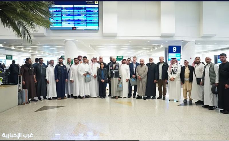 مطار الملك عبد العزيز يستقبل أولى رحلات الحج البريطانية مطار الملك عبد العزيز يستقبل أولى رحلات الحج البريطانية