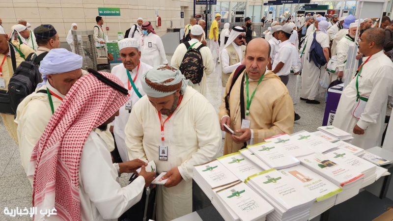 “الشؤون الإسلامية” بالمدينة المنورة تستقبل حجاج الجزائر والسنغال بمطار الأمير محمد بن عبدالعزيز “الشؤون الإسلامية” بالمدينة المنورة تستقبل حجاج الجزائر والسنغال بمطار الأمير محمد بن عبدالعزيز