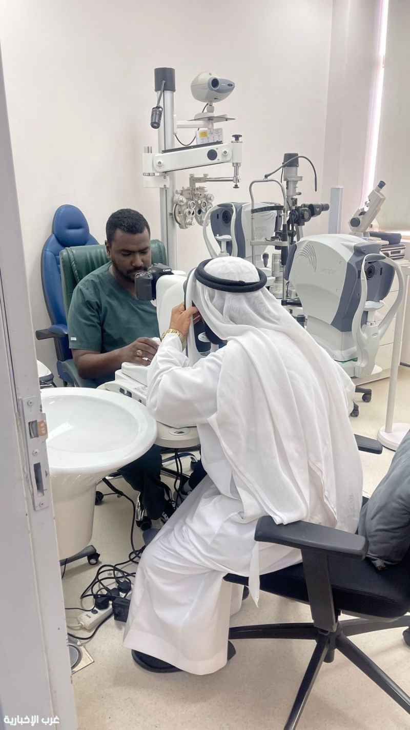 جمعية "عين" تواصل مبادرة "إشراقة عين" في مستشفى العارضة لتعزيز صحة البصر بجازان جمعية "عين" تواصل مبادرة "إشراقة عين" في مستشفى العارضة لتعزيز صحة البصر بجازان