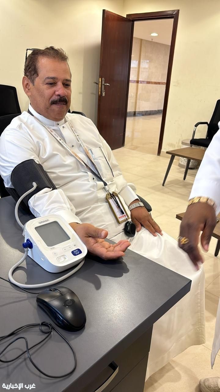 تجمع مكة الصحي يُفعل 3 عيادات متنقلة بمقر شركات الطوافة لتقديم رعاية صحية متكاملة للحجاج تجمع مكة الصحي يُفعل 3 عيادات متنقلة بمقر شركات الطوافة لتقديم رعاية صحية متكاملة للحجاج