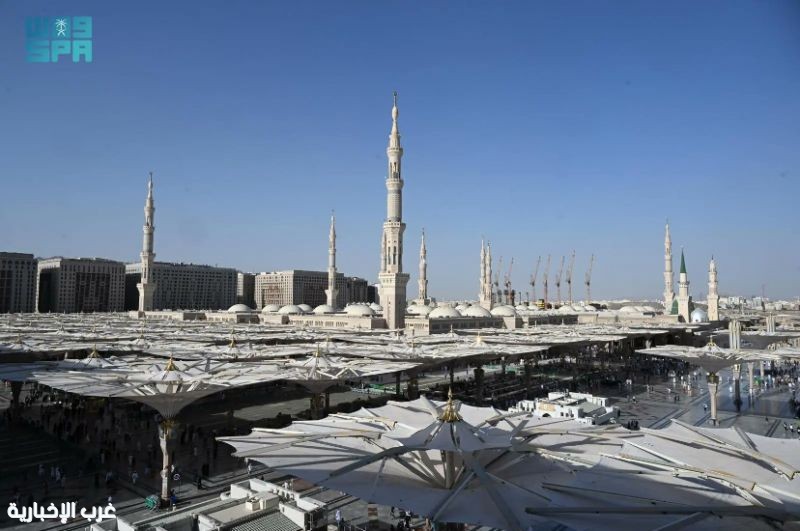 المدينة المنورة تودع الحجيج وتفتح ذراعيها لزوار الداخل في أجواء عيدية روحانية المدينة المنورة تودع الحجيج وتفتح ذراعيها لزوار الداخل في أجواء عيدية روحانية