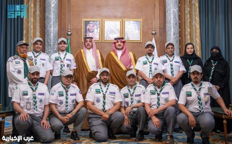 سمو وزير الداخلية رئيس لجنة الحج العليا، يلتقي اليوم، بنائب رئيس جمعية الكشافة العربية السعودية سمو وزير الداخلية رئيس لجنة الحج العليا، يلتقي اليوم، بنائب رئيس جمعية الكشافة العربية السعودية