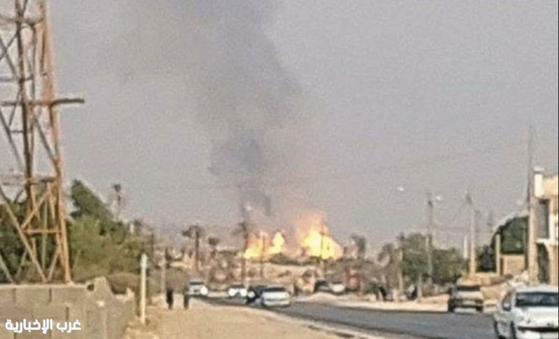 ضربة إسرائيلية تشعل حريقاً في حقل بارس الجنوبي بإيران ضربة إسرائيلية تشعل حريقاً في حقل بارس الجنوبي بإيران
