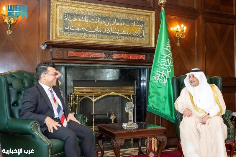 أمير تبوك يستقبل سفير جمهورية مالطا ويبحث معه أوجه التعاون المشترك أمير تبوك يستقبل سفير جمهورية مالطا ويبحث معه أوجه التعاون المشترك