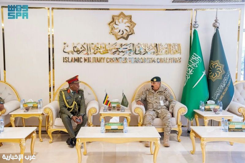التحالف الإسلامي يستقبل الملحق العسكري الأوغندي ويستعرض جهوده في محاربة الإرهاب