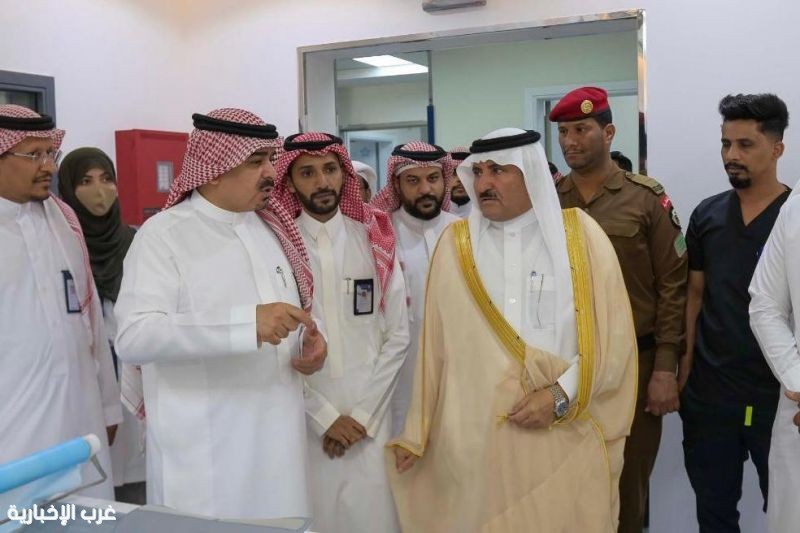 محافظا خليص والكامل يتفقدان مستشفيي المحافظتين ويشهدان تفعيل مشاريع تطويرية تعزّز جودة الخدمات الصحية محافظا خليص والكامل يتفقدان مستشفيي المحافظتين ويشهدان تفعيل مشاريع تطويرية تعزّز جودة الخدمات الصحية