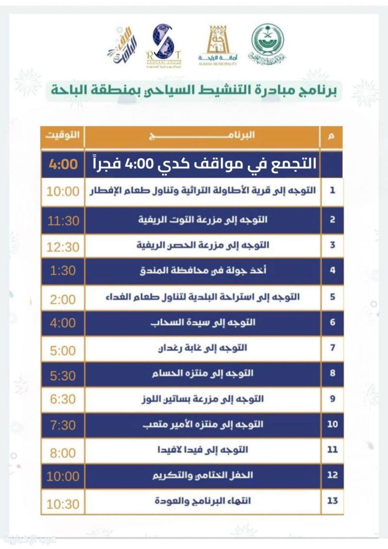 وفد إعلامي ينطلق نحو الباحة لتوثيق سحرها السياحي والثقافي وفد إعلامي ينطلق نحو الباحة لتوثيق سحرها السياحي والثقافي